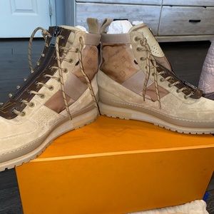 Authentic Louis Vuitton Men’s “Harlem Ankle Boots”
